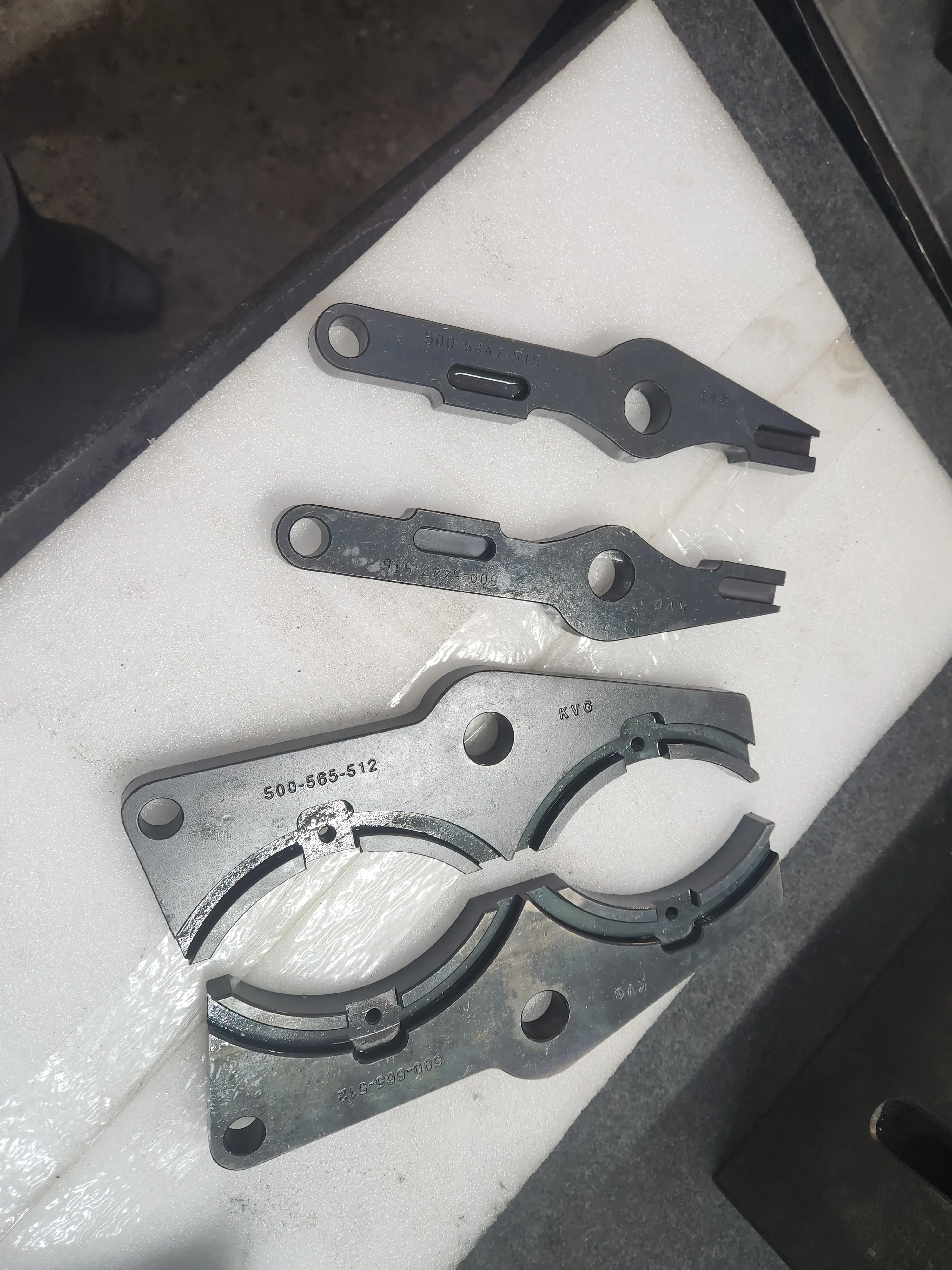 Inserts for IS Machine Arms and Mechanisms manufactured by KVG Enterprises — view 2